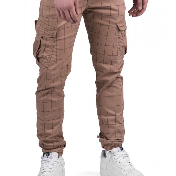 Lightly used_ Project-X Paris_Mens skinny cargos beige - Picture 8 of 8